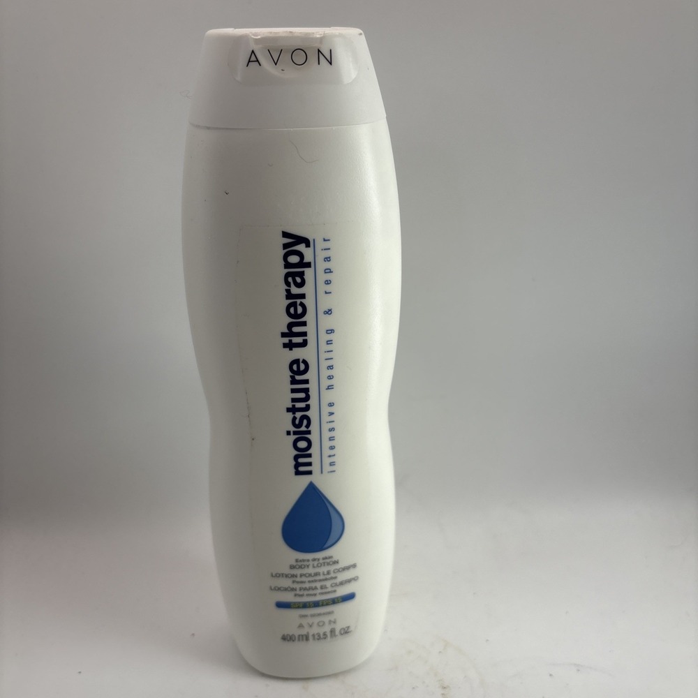 AVON Moisture Therapy‎ Intensive Healing & Repair Body Lotion SPF 15 13.5 Oz NEW